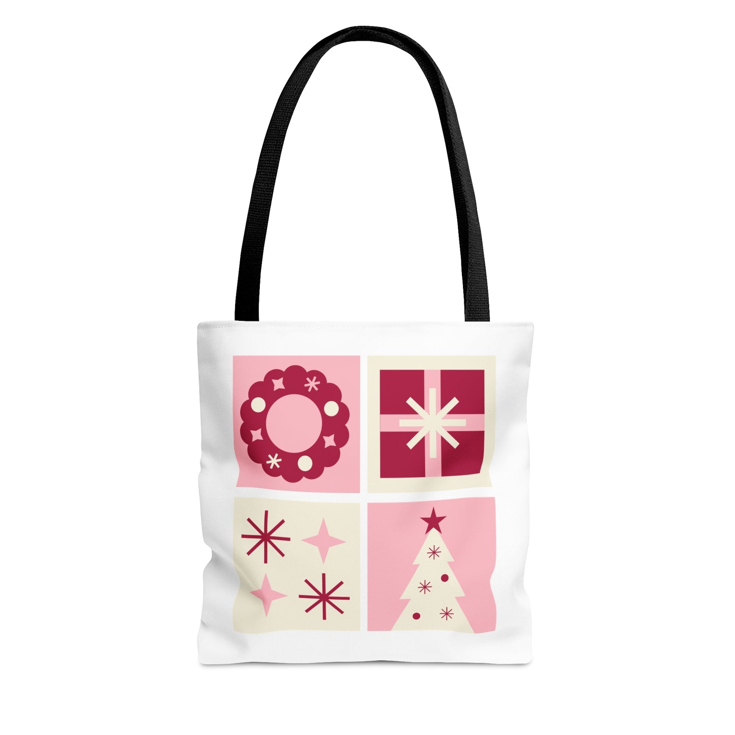 Holiday Tote Bag, Pink