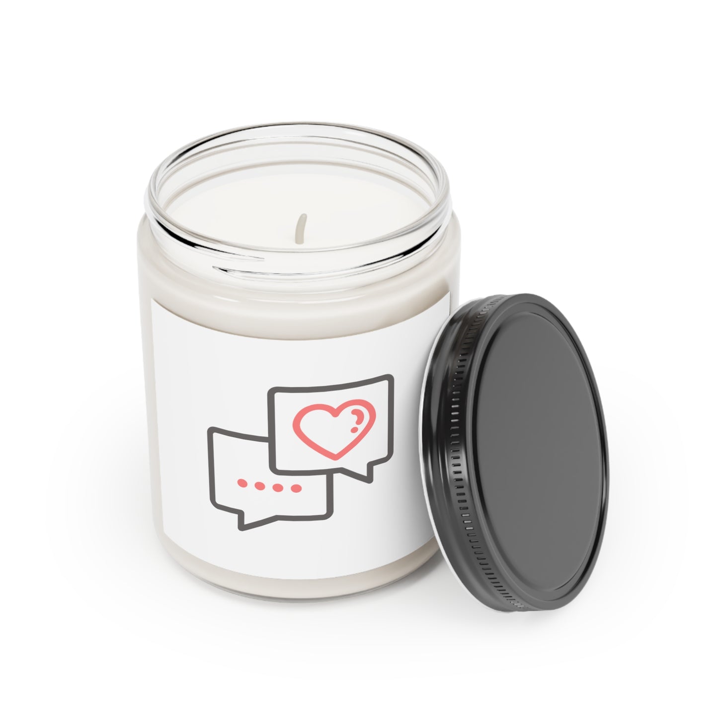 Gift for Her, Valentine's Scented Candle, Valentine's Day Printed Scanted Candles