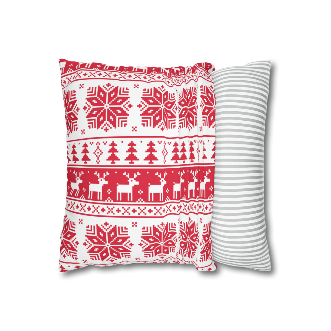 Christmas Spun Polyester Pillowcase