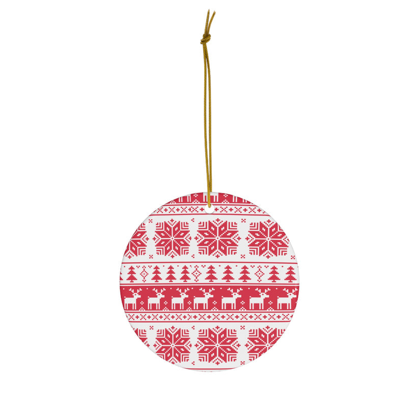 Christmas Ceramic Ornament