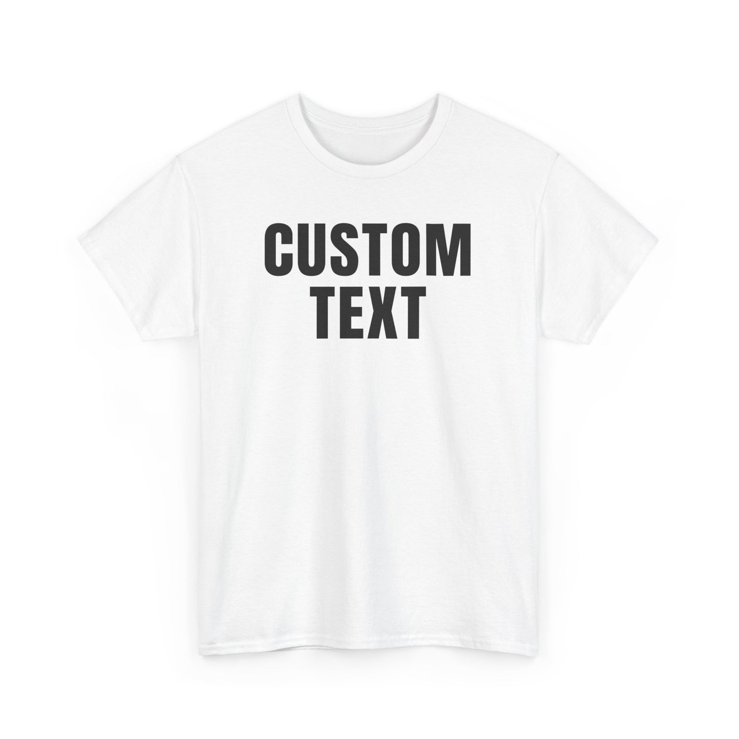 Custom Text Personalized Tshirt for Birthday Gift, for Him & Her