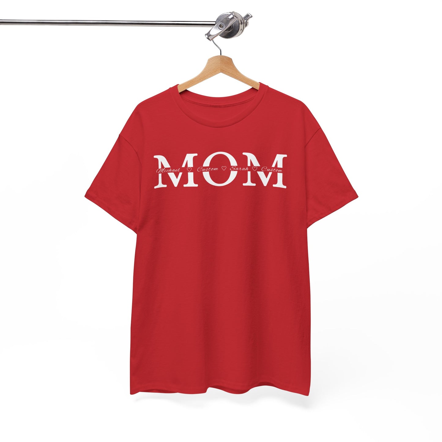 Personalized Mom T-Shirt with Kids’ Names – Perfect Gift for Mothers