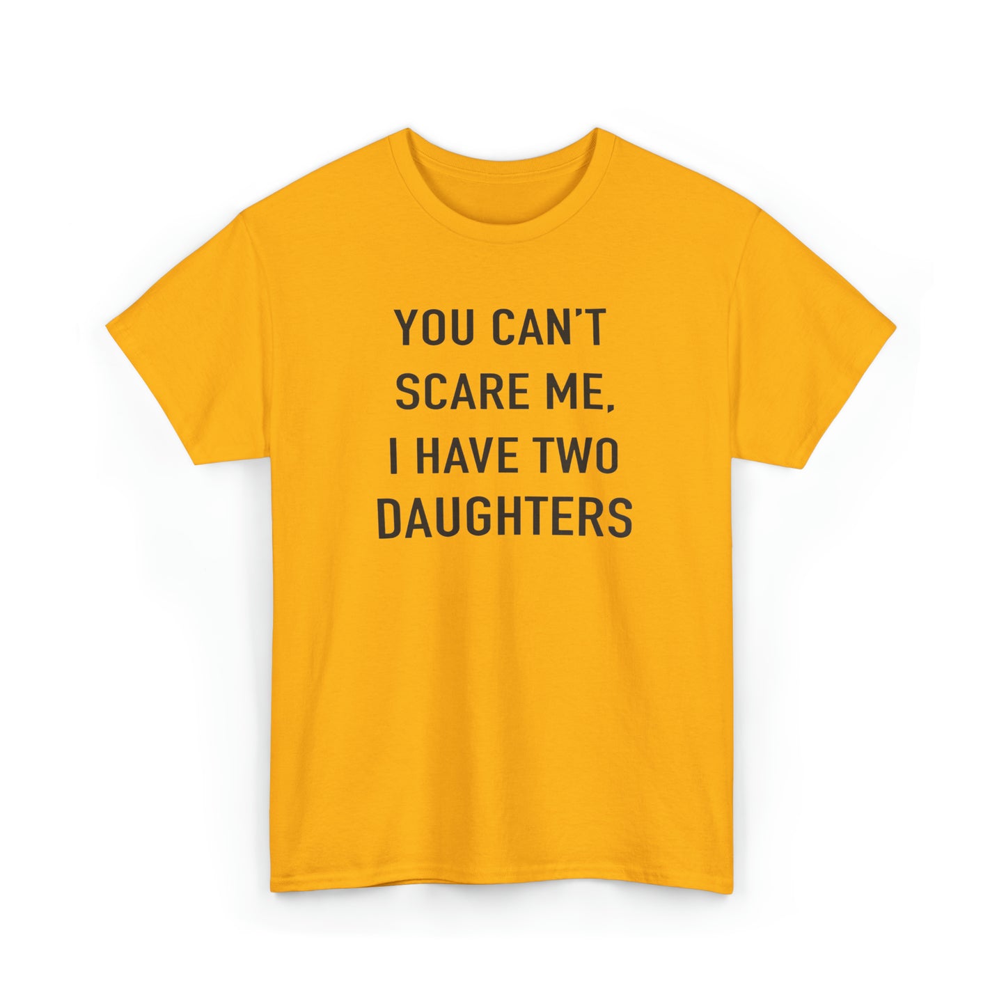 You Can't Scare me, I have two daughter Tshirt for Father