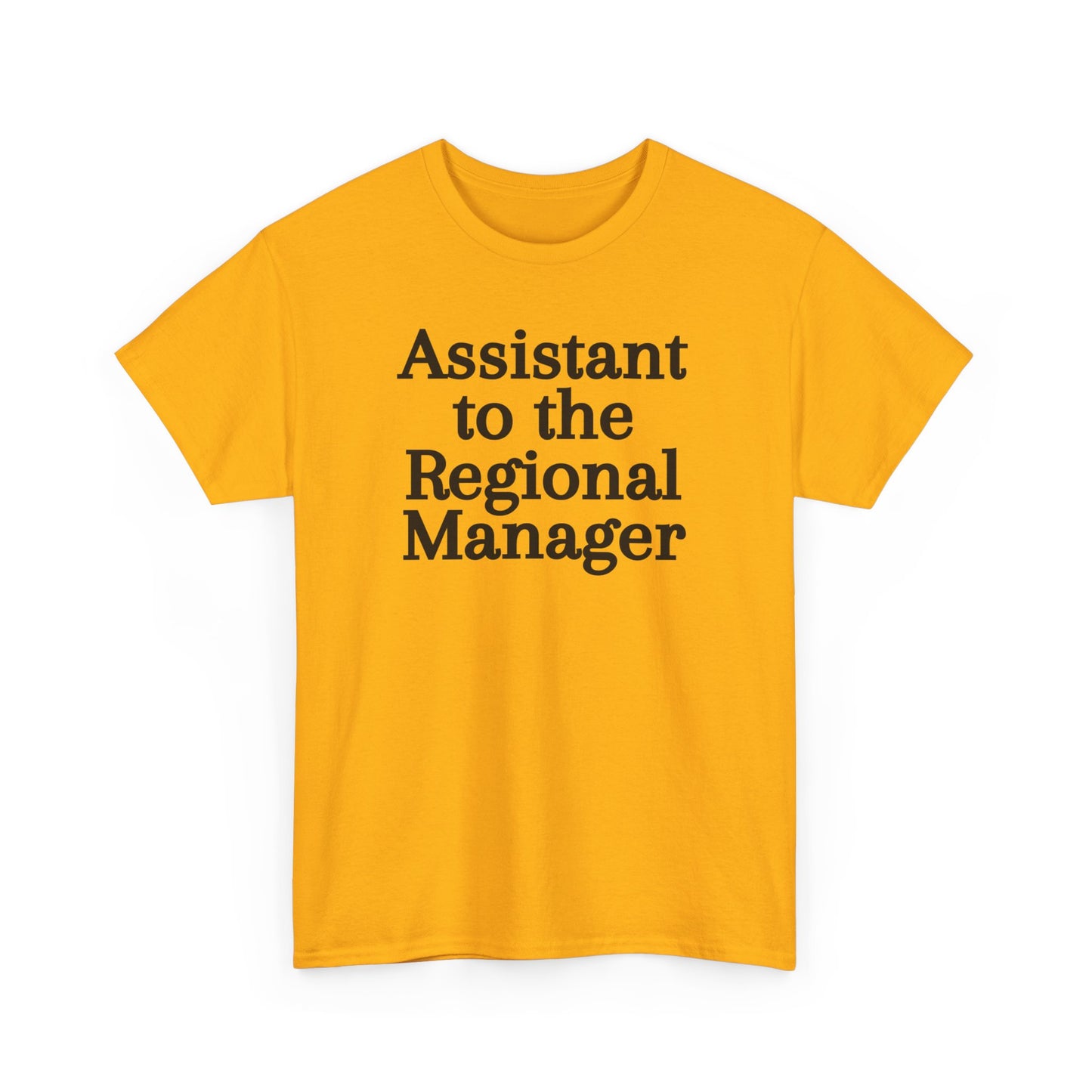 Assistant to the Regional Manager TShirt, Promotion Gift