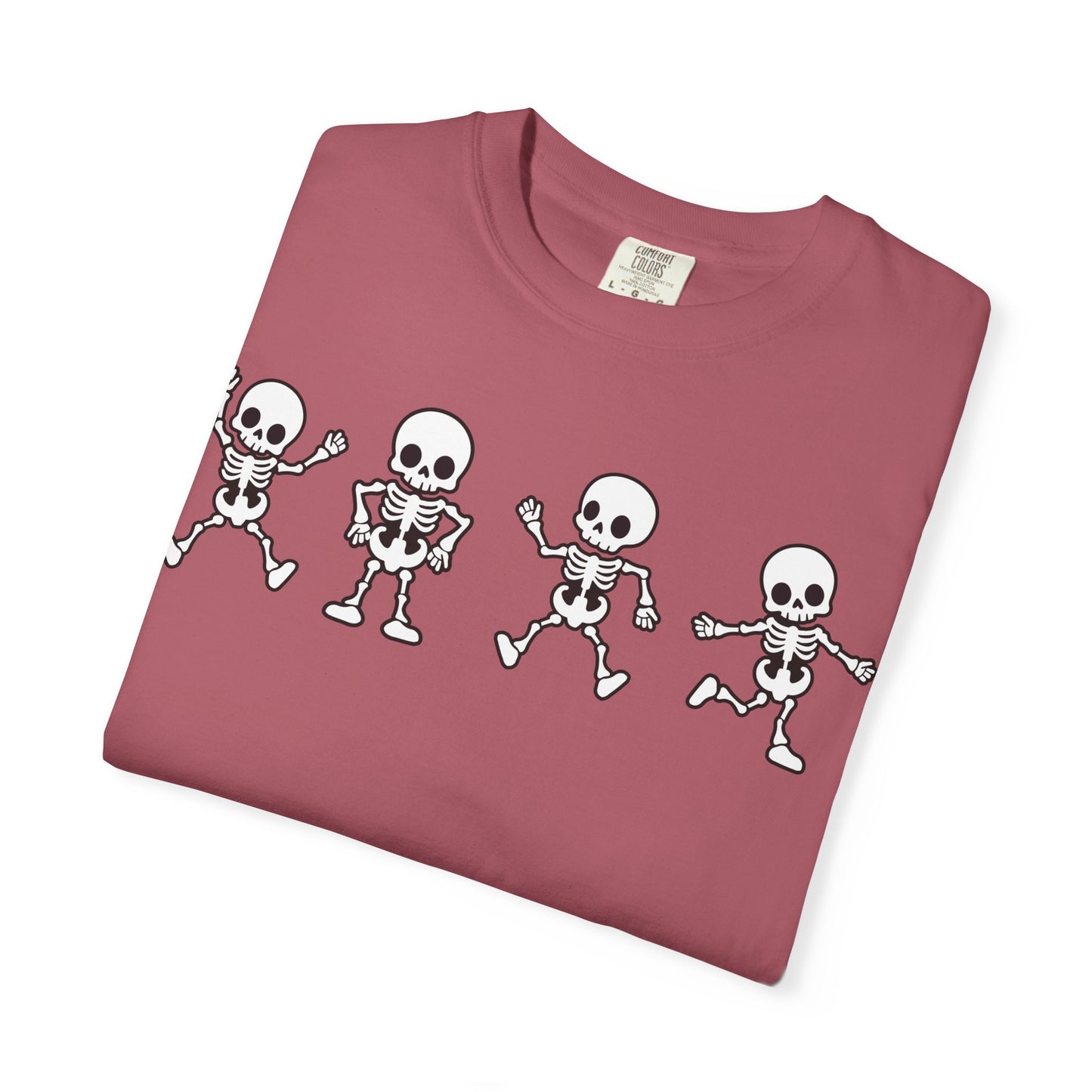 Dancing Skeletons Halloween T-Shirt – Fun Spooky Graphic Tee for Adults & Teens