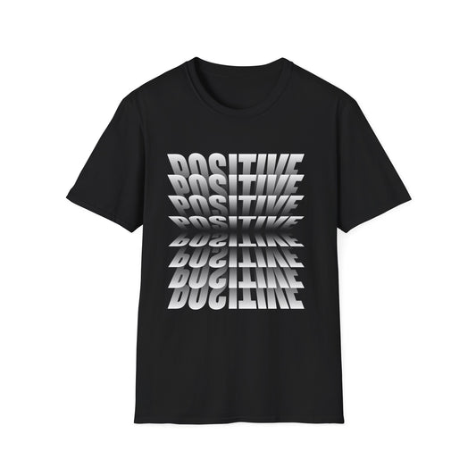 Positive Attitude Tshirt for Girl, Two Side Printed Tshirt for Her, Inspirational Tshirt for Her, Birthday Gift for Her