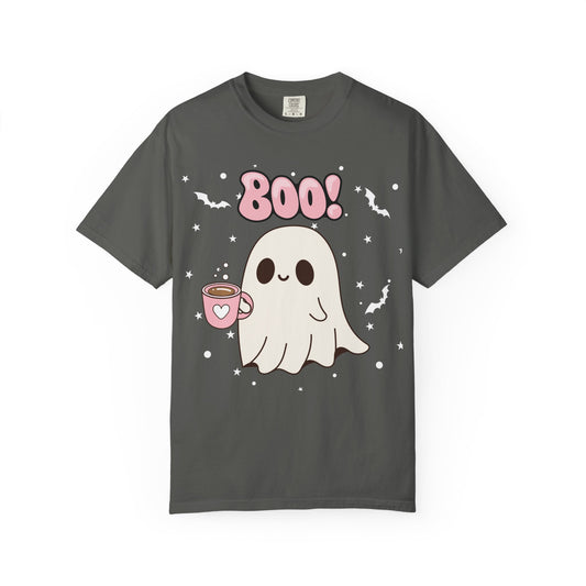 BOO Ghost Tee - Unisex Garment-Dyed T-shirt