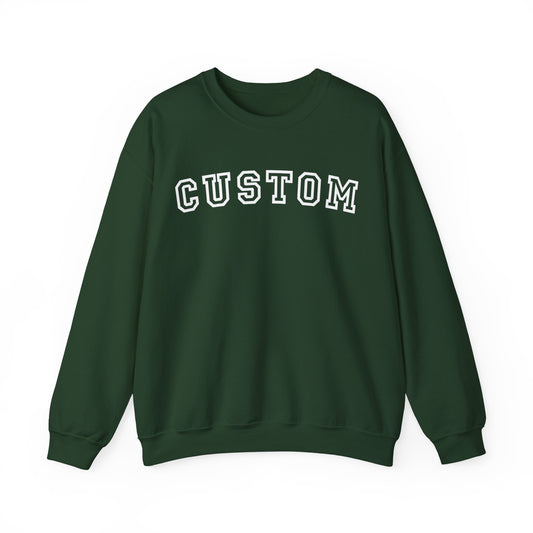 Custom Sweatsirt for Him/Her, Personalise Sweatshirt For Birthday Gift