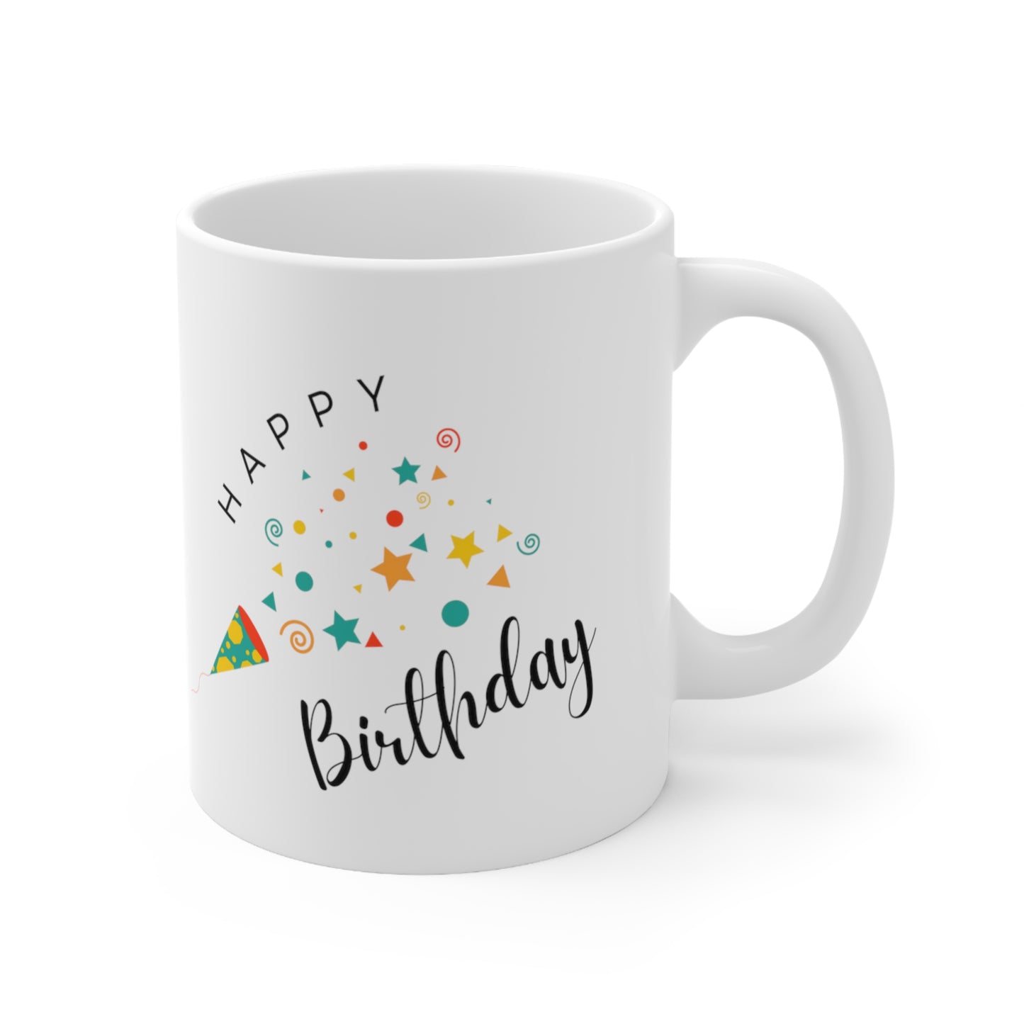 Happy Birthday 11oz, Ceramic Mug