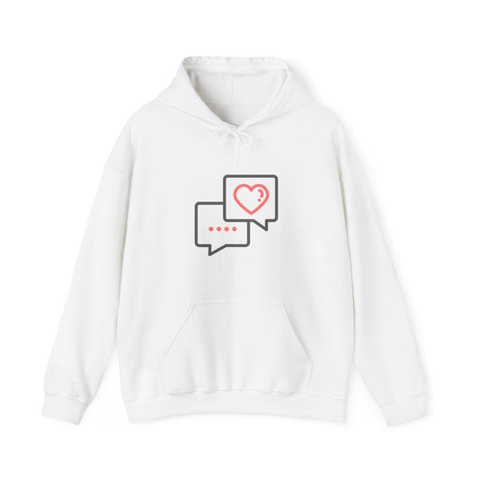 Valentine Unisex Heavy Blend™ Hooded Sweatshirt, Gift for Her