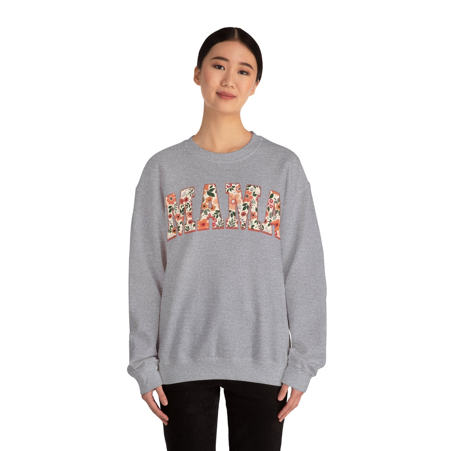 Florist Mama Printed Sweatshirt, Mother's Day Gift