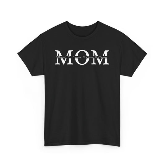 Personalized Mom T-Shirt with Kids’ Names – Perfect Gift for Mothers