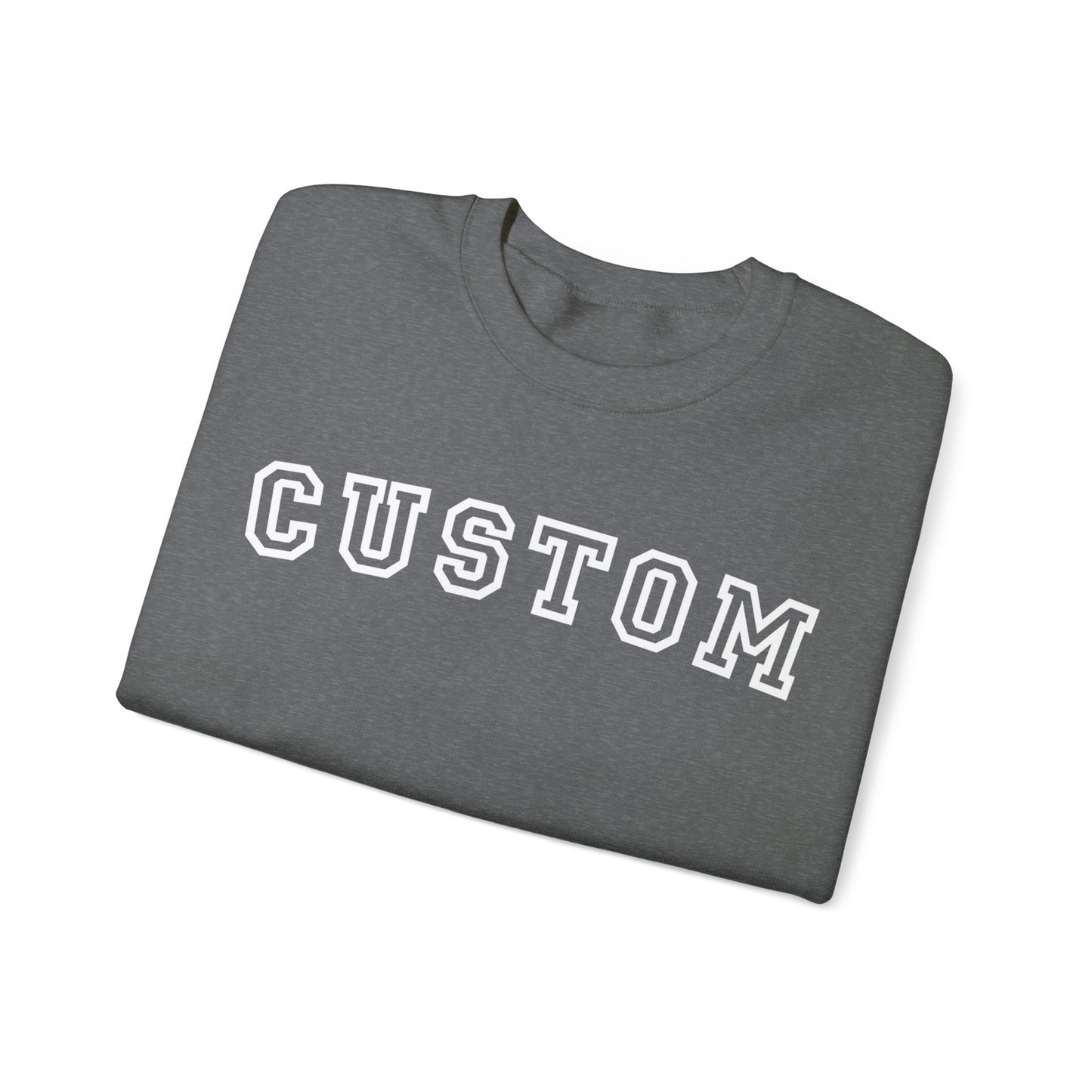 Custom Sweatsirt for Him/Her, Personalise Sweatshirt For Birthday Gift