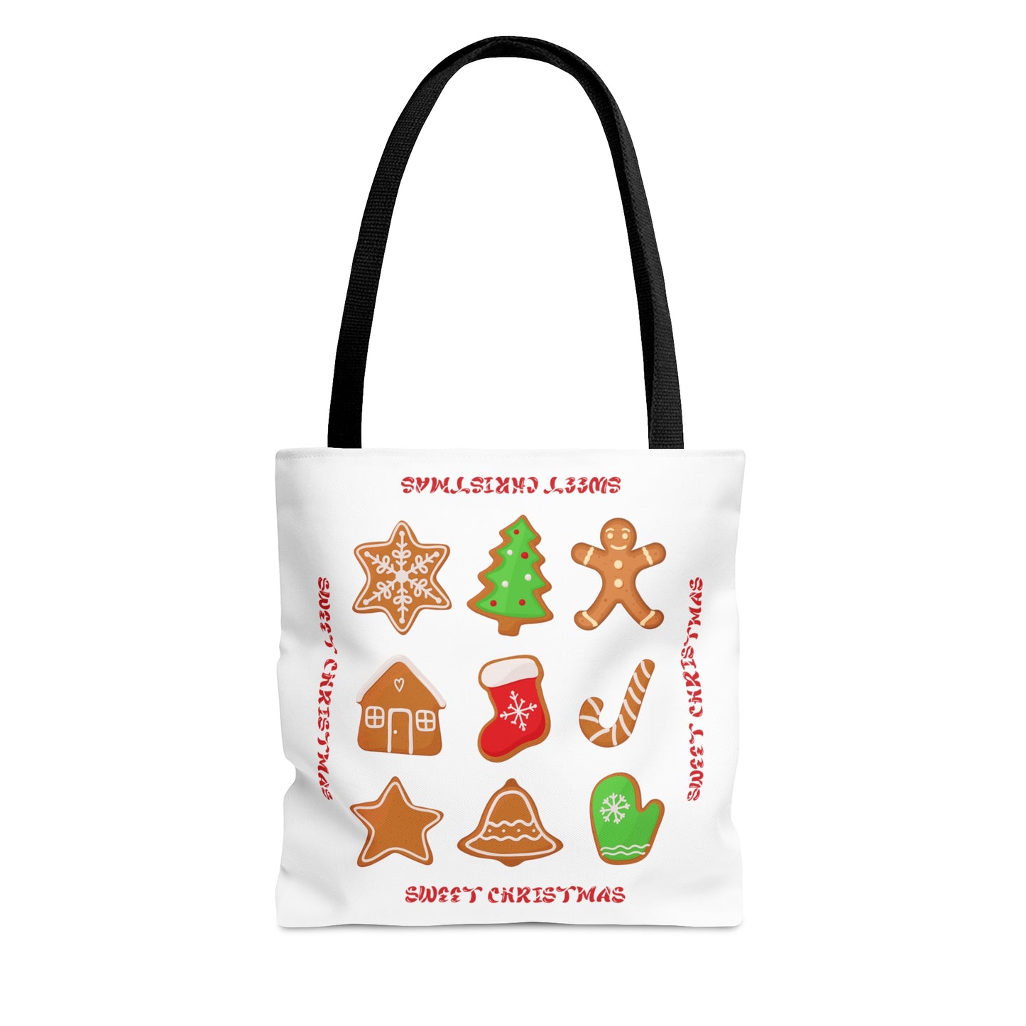 Christmas Ornaments Printed Tote Bags