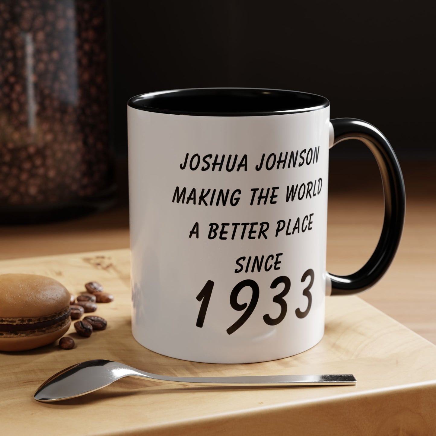 Since 1993 Personalise Accent Coffee Mug, 11oz