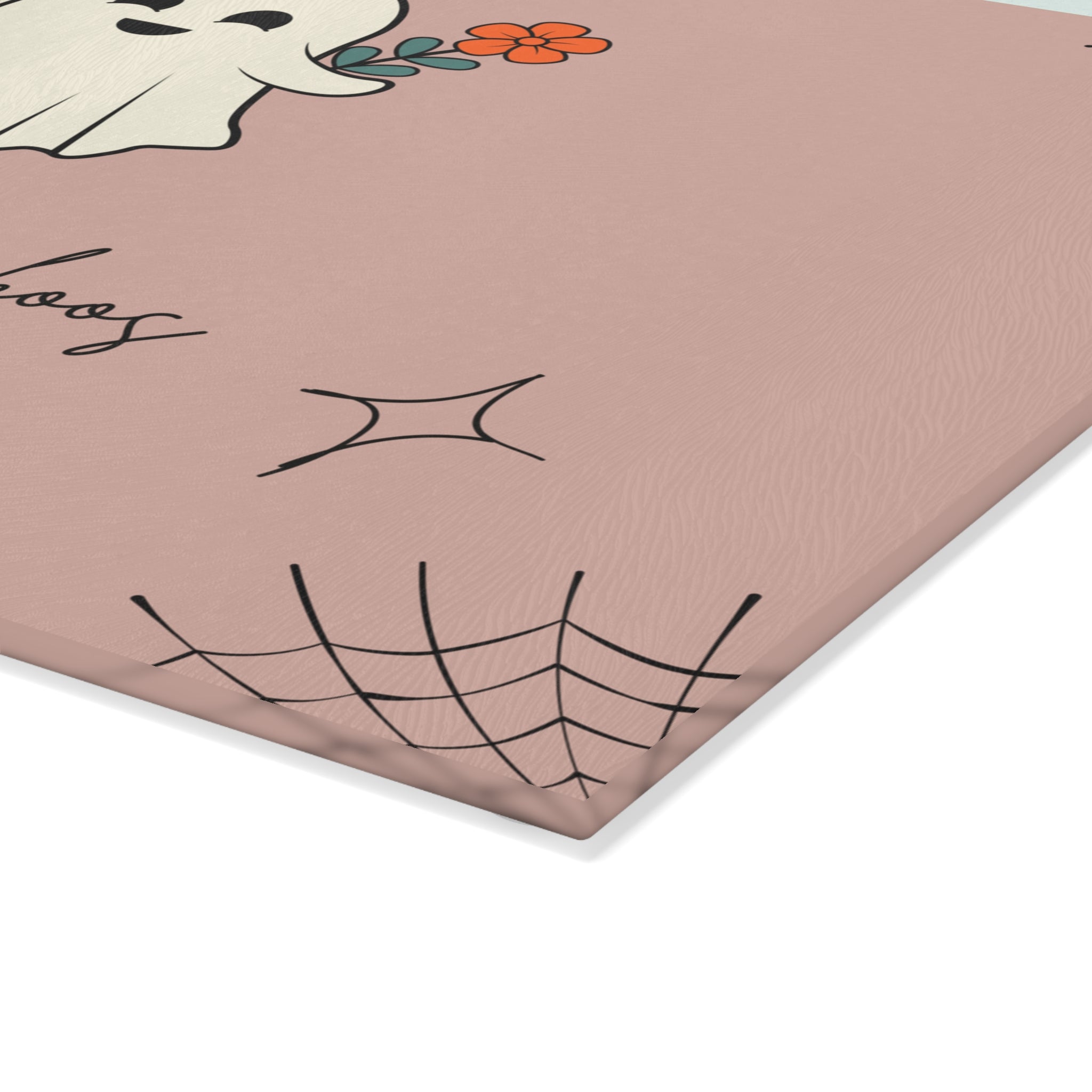 Cute Halloween Placemat with Ghost and Pumpkin Design