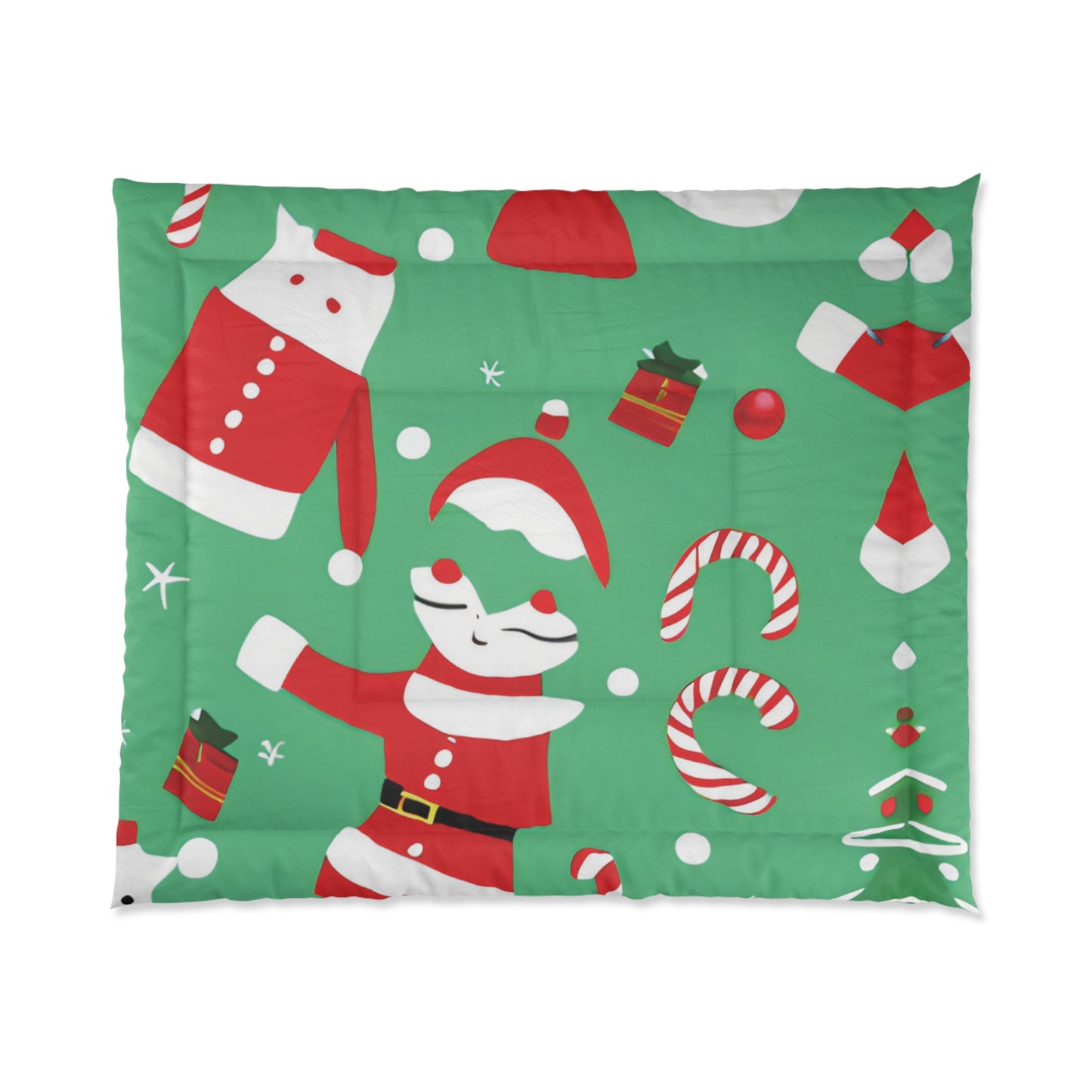 Cozy Christmas Comforter – Lightweight 100% Polyester Blanket