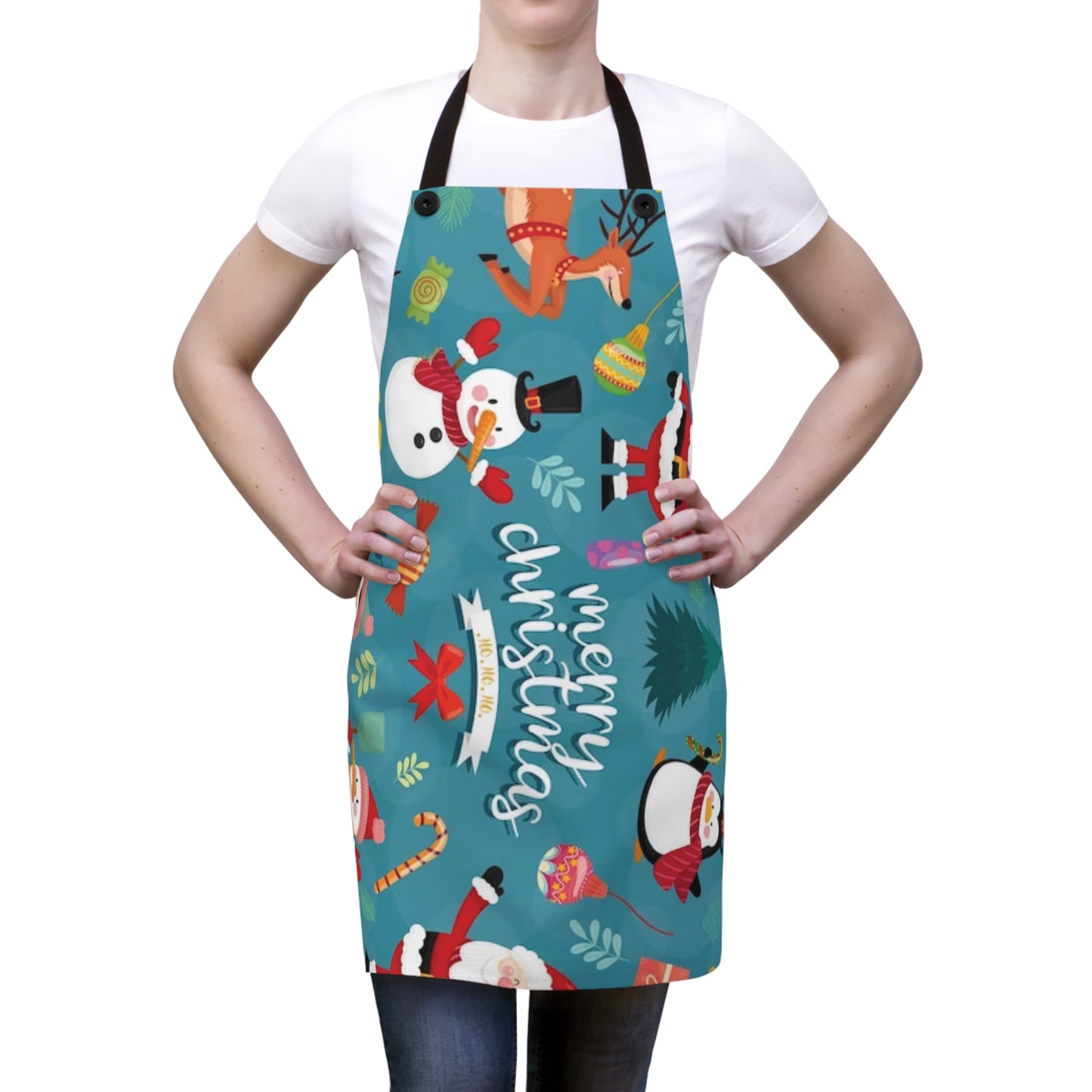 Christmas Apron for Adults, Multiple Designs and Sizes