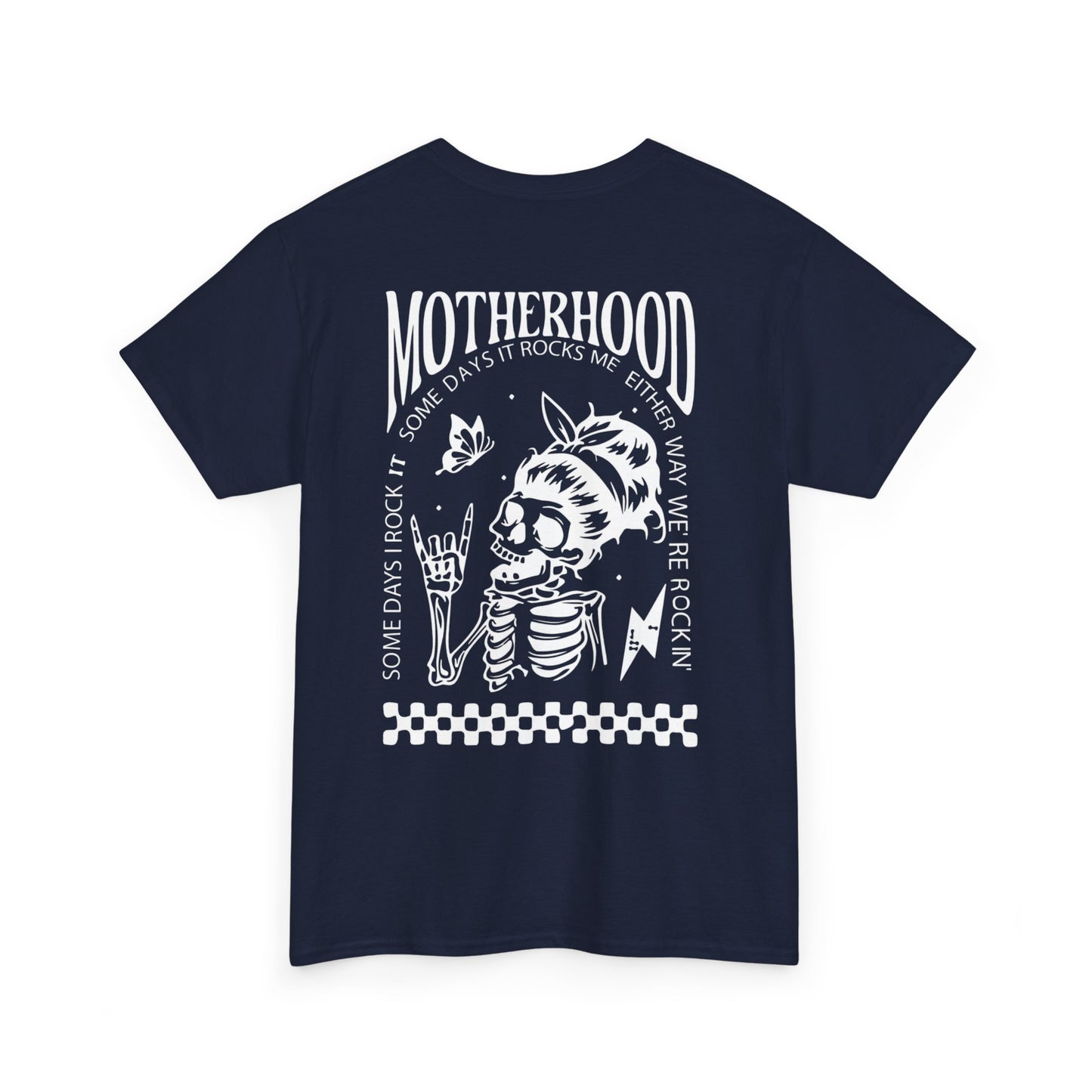 Motherhood Two Side Printed Tshirt for Mom, Mother's Day Gift