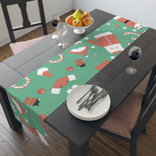 Christmas Table Runner – Cotton Twill or Polyester in Two Sizes