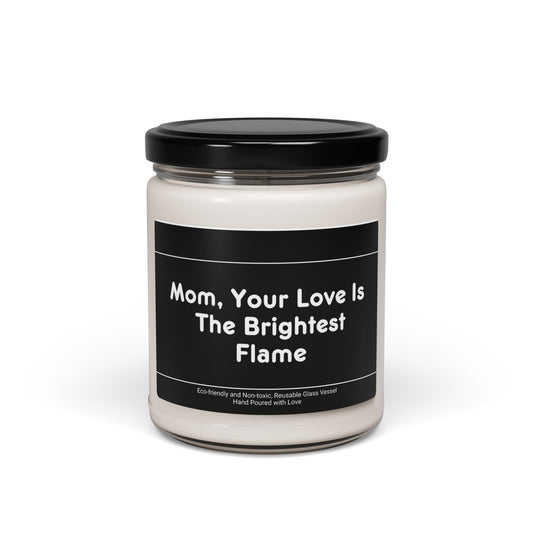 Scented Soy Candle, Hand-Poured Mother's Day Gift, 9oz