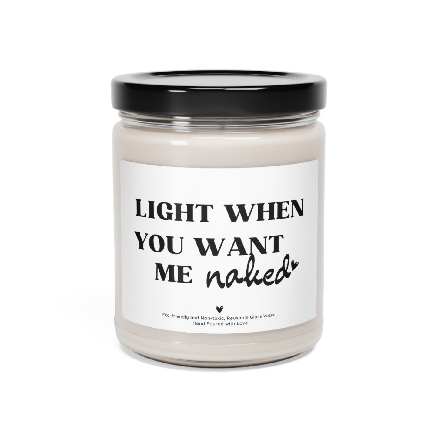 Light Me When You Want Me Naked, Birthday Candle for Her