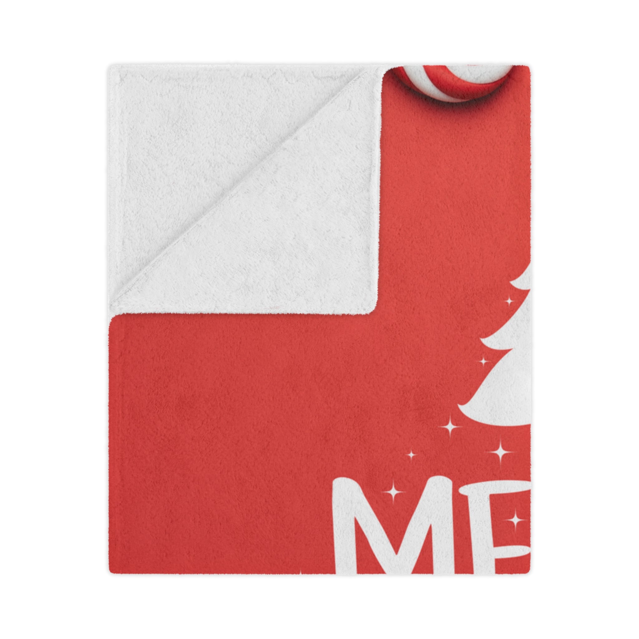 Merry Christmas, Spread Love and Joy Printed Minky Blanket