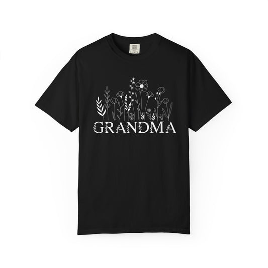 Wildflower Grandma T-shirt, Happy Mothers Day Shirt, Flowered Grandma Tee, Grandma Sweatshirt, Mothers Day Top, Gift For Grandma, Unisex Tee