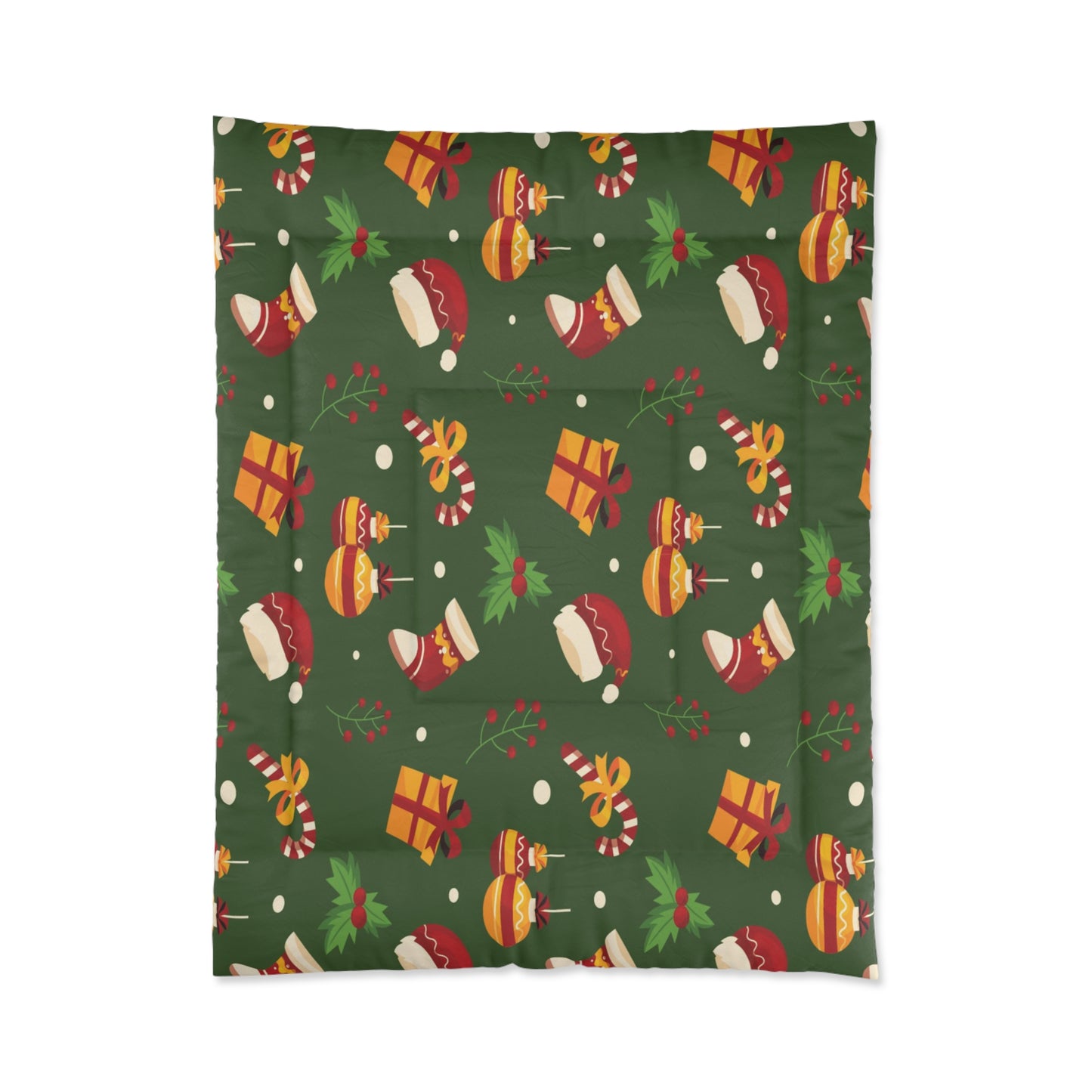 Christmas Comforter, Green