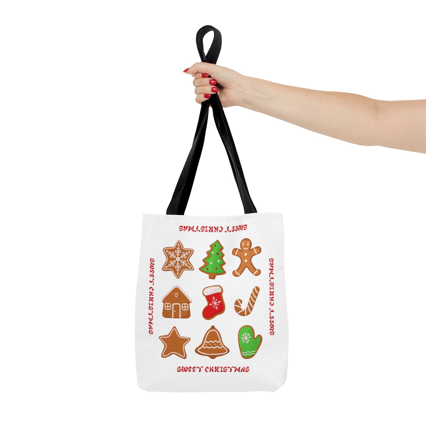 Christmas Ornaments Printed Tote Bags