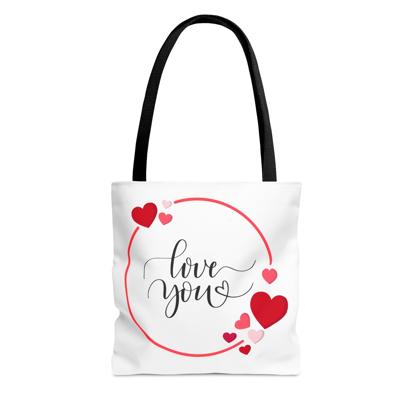 Valentine Tote bags, Love You Printed Tote Bags, 3 Sizez
