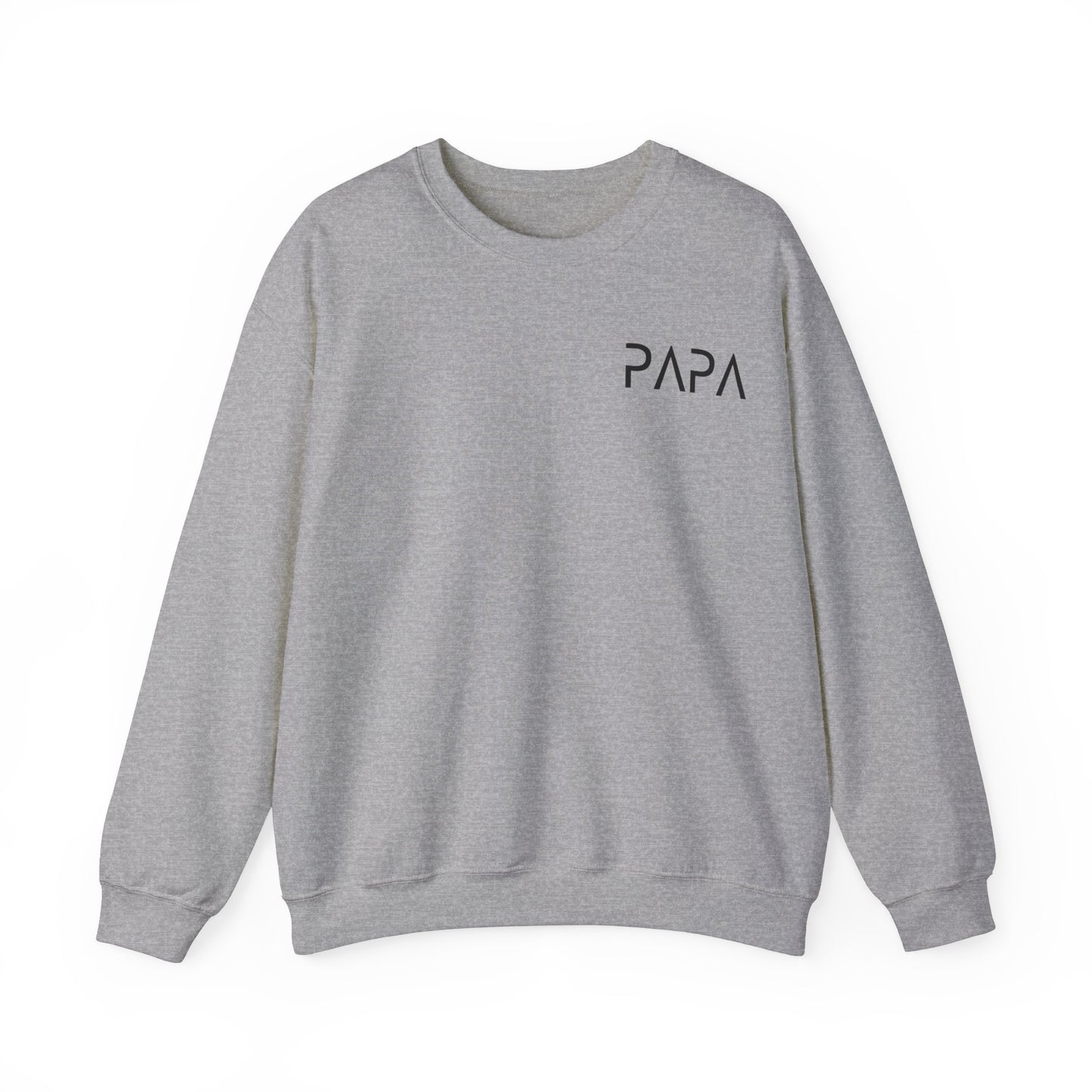 Papa Printed Sweatshirt, Gift for Father