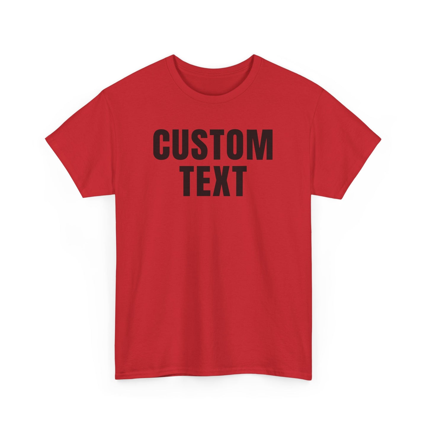 Custom Text Personalized Tshirt for Birthday Gift, for Him & Her