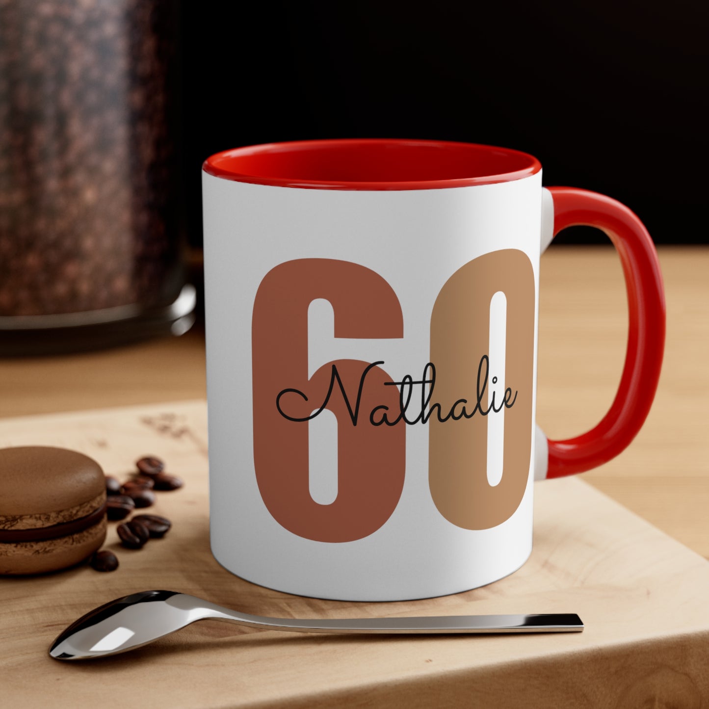 60th Birthday Custom Coffee Mug, 11oz, Custom Birthday Mug