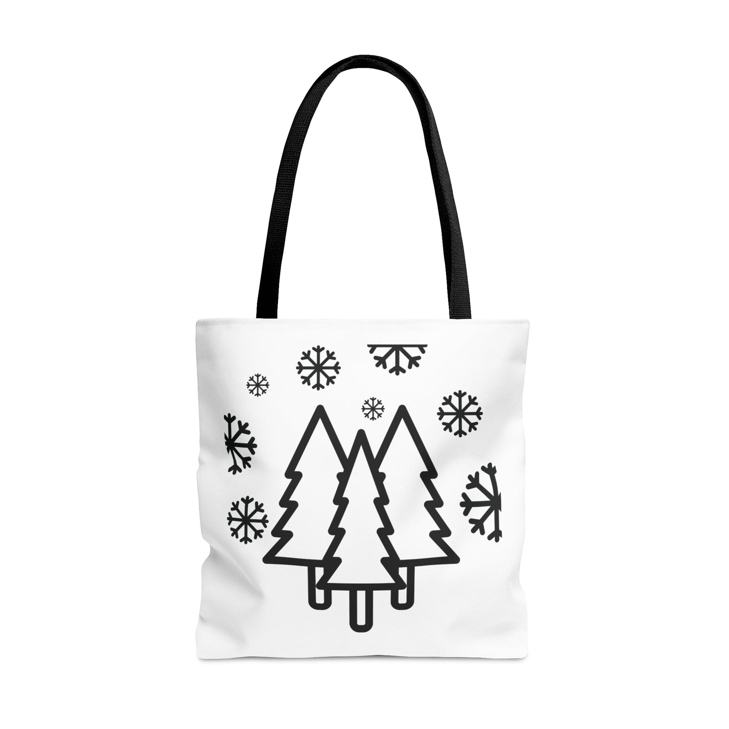 Christmas Tree Printed Tote Bags for Him & Her