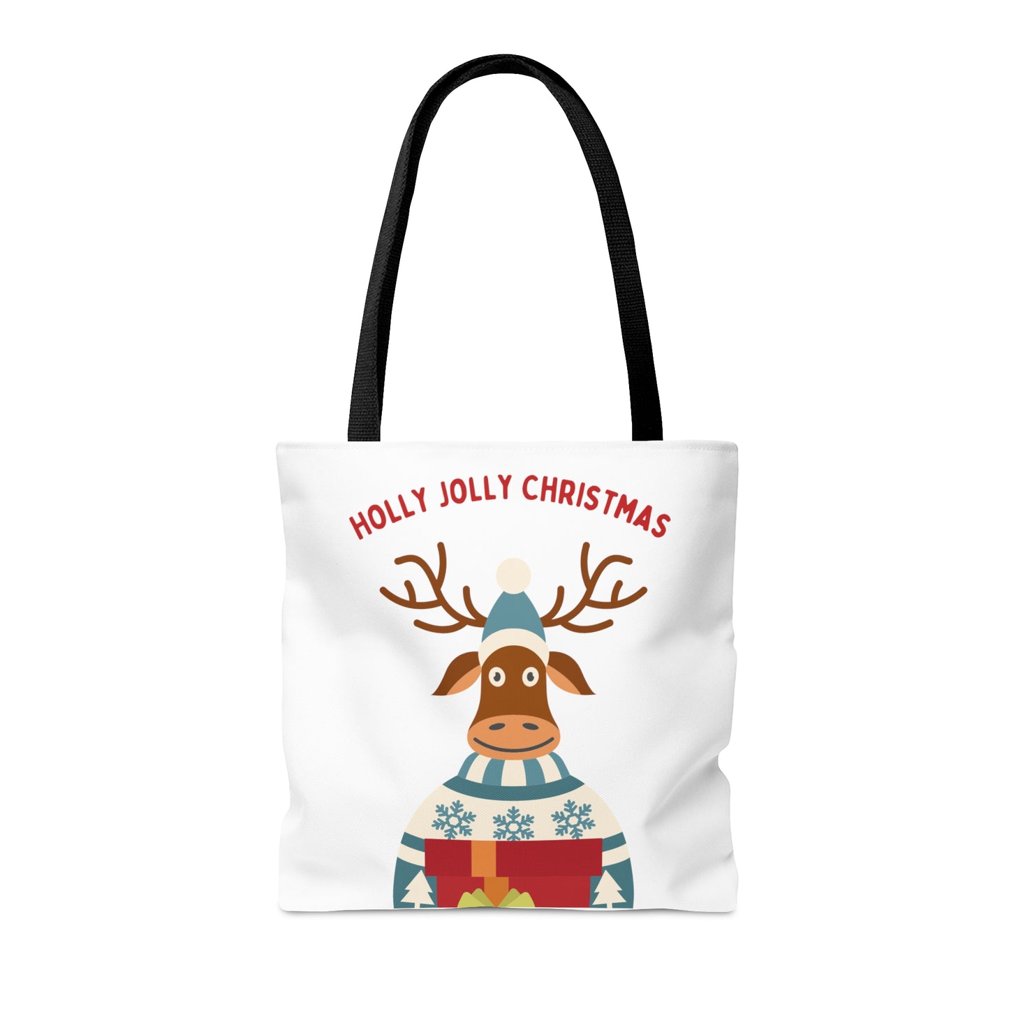 Holly Jolly Christmas Tote Bag
