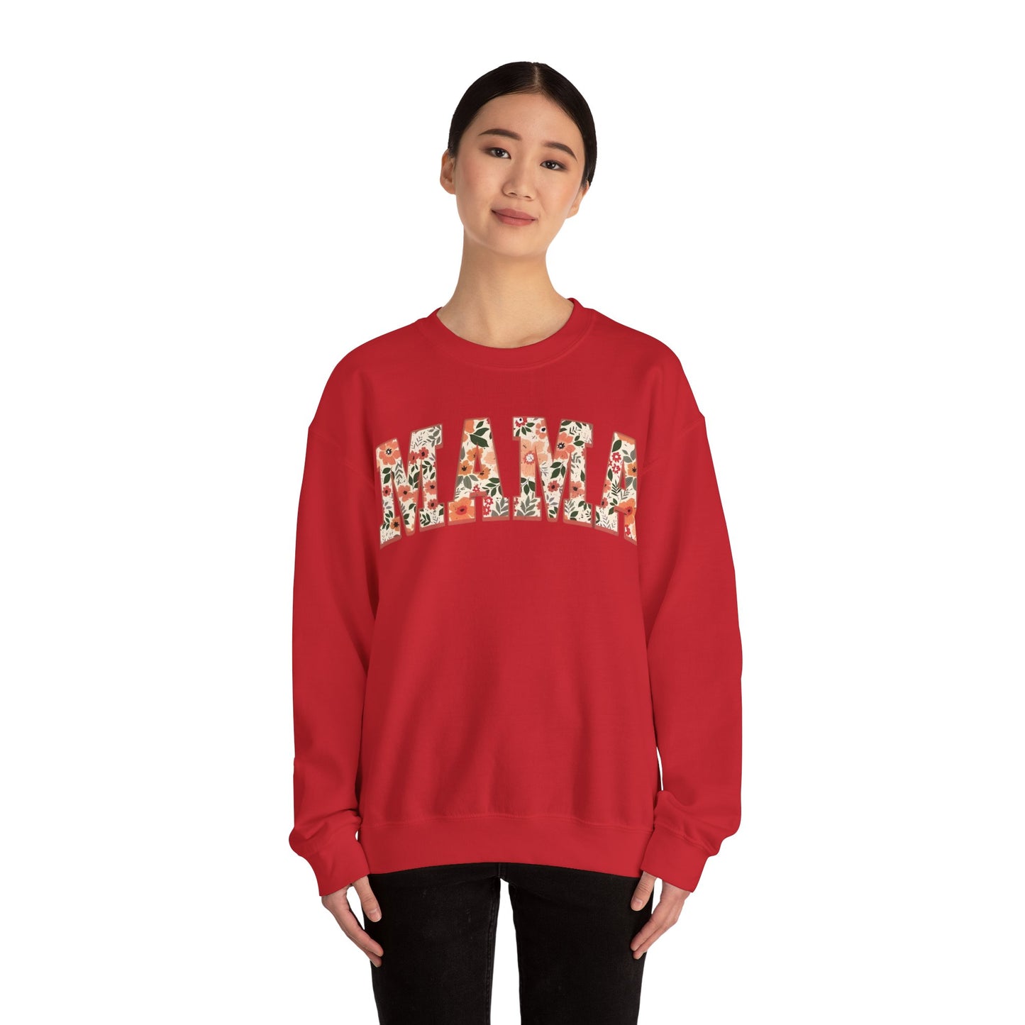 Florist Mama Printed Sweatshirt, Mother's Day Gift