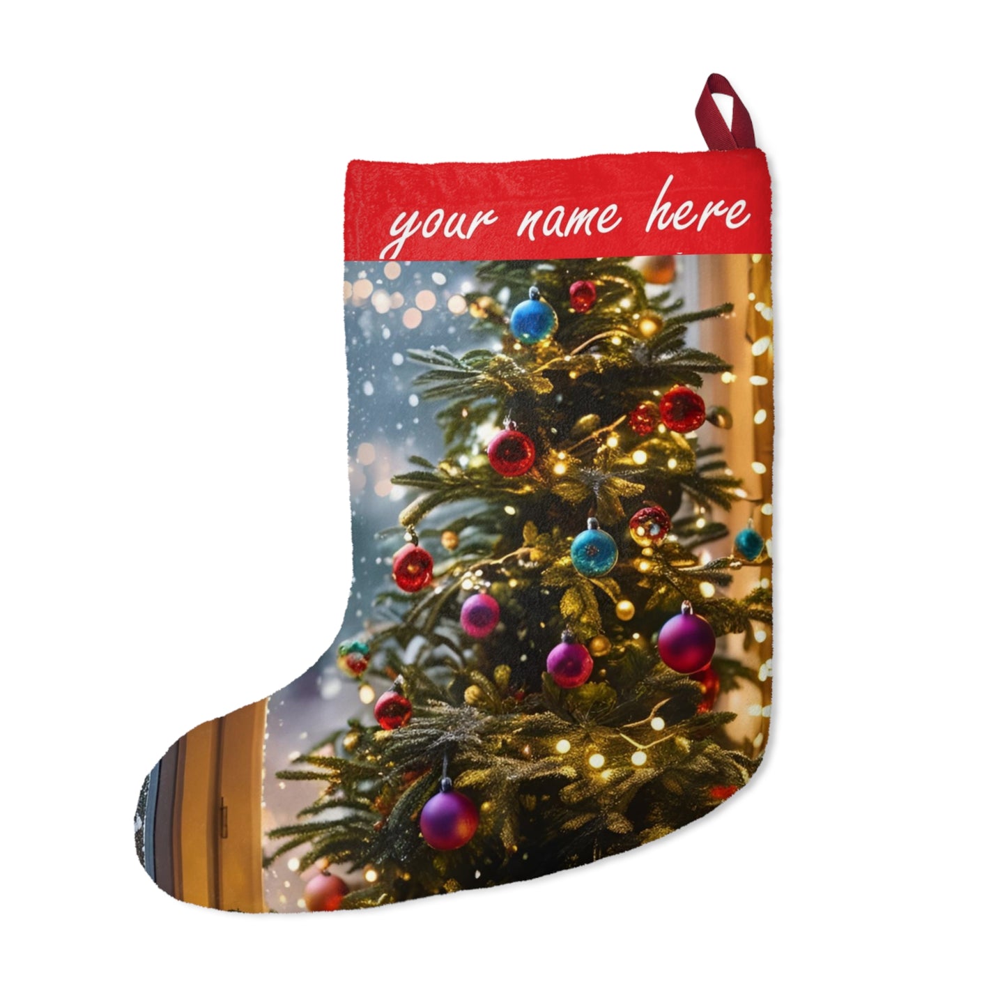 Christmas Stocking with Personalized Name – Keepsake for the Holidays