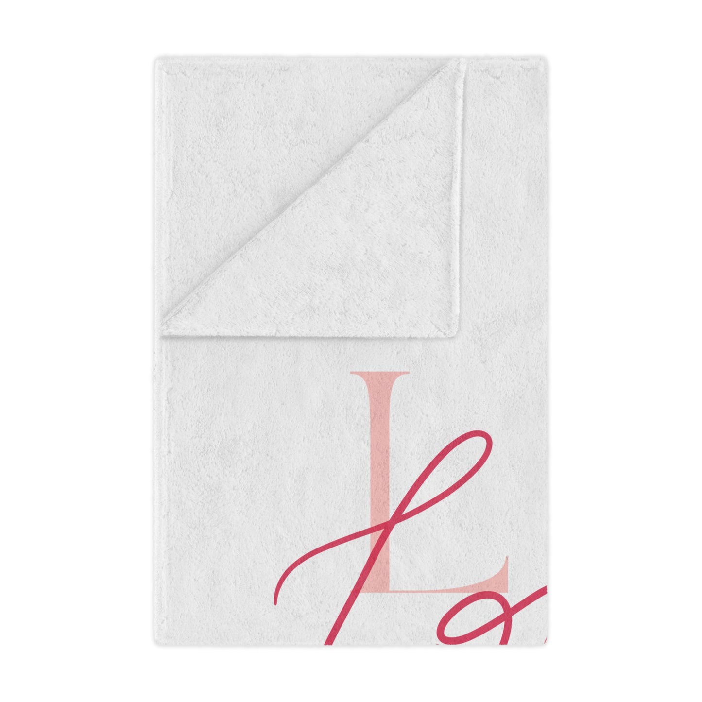 Love Printed Velveteen Minky Blanket for Her, Valentine Gift for Couple