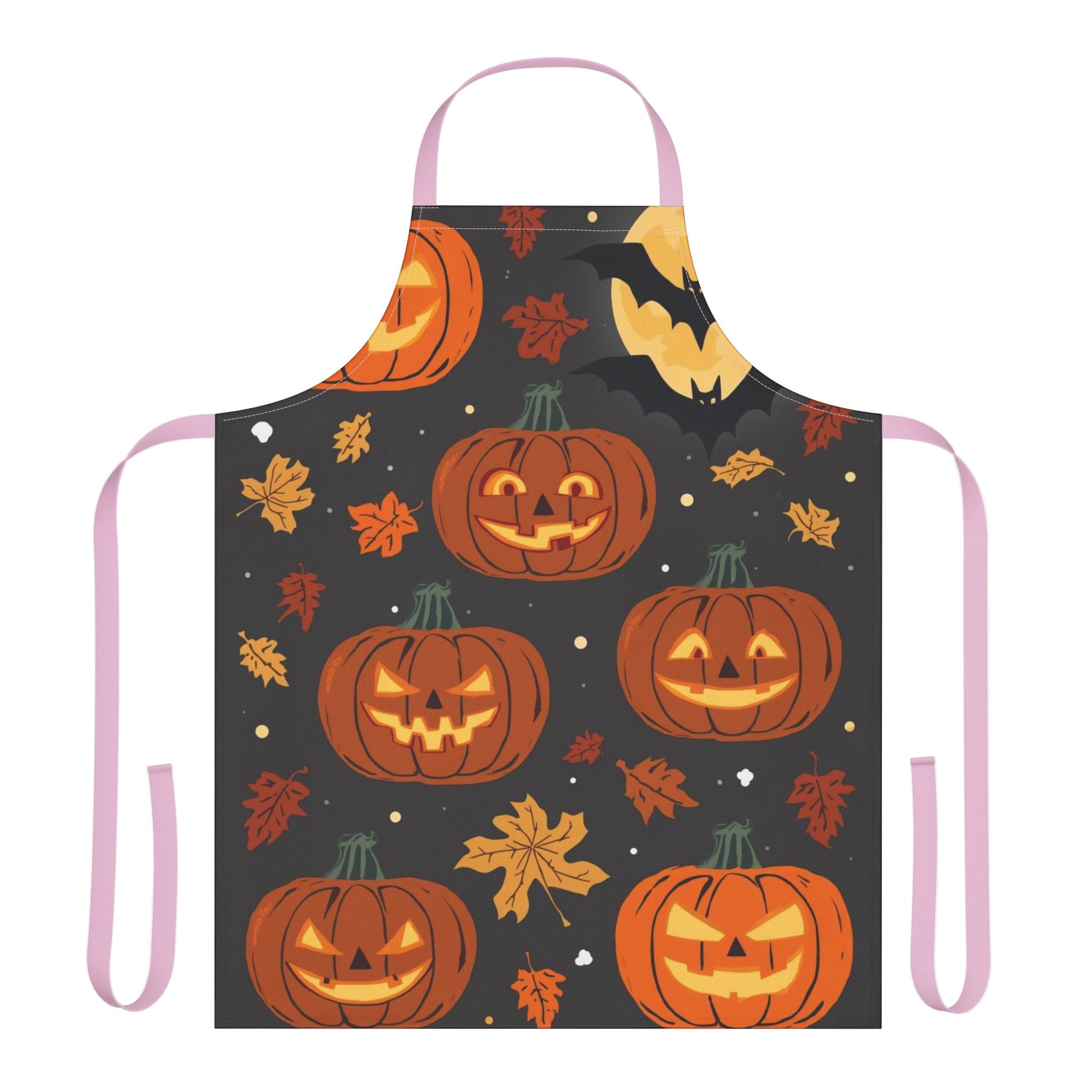 Halloween Apron – Festive Apron for Baking, Cooking, and Halloween Parties