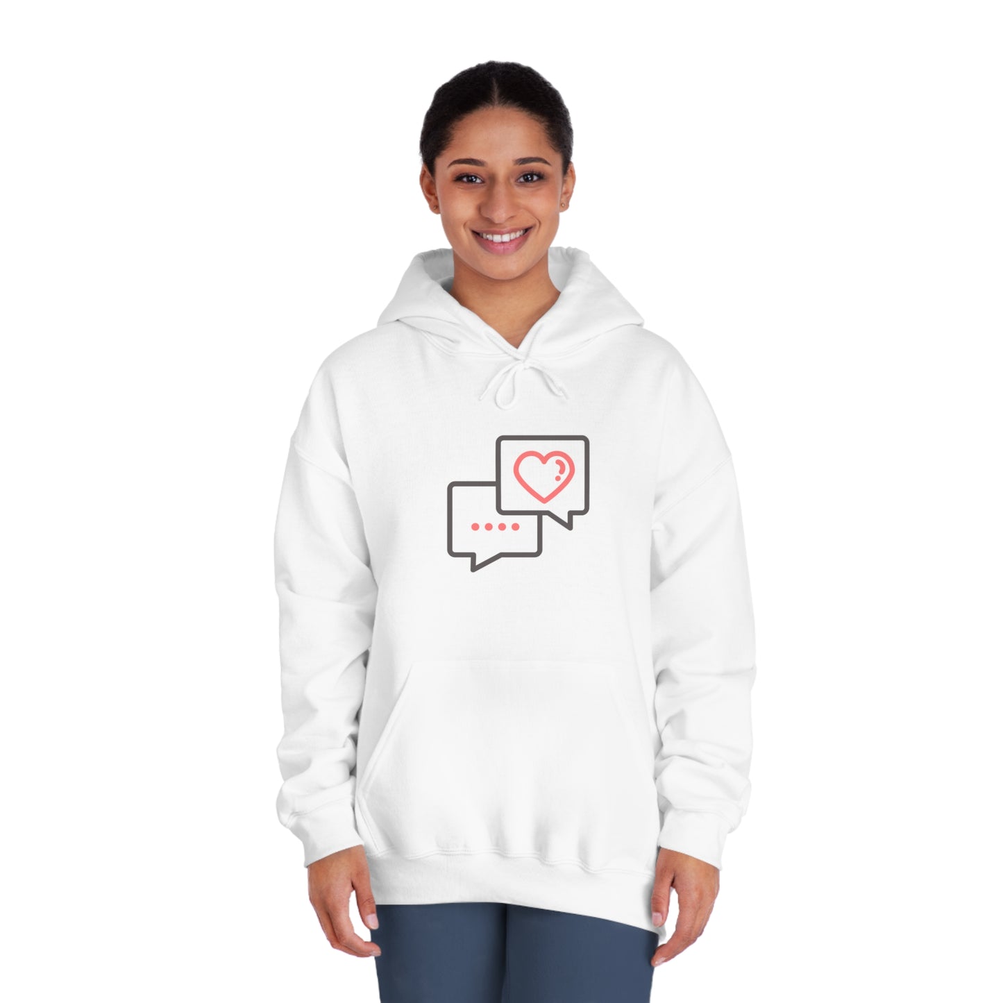 Valentine's Hoodie for Her, Unisex DryBlend® Hooded Sweatshirt