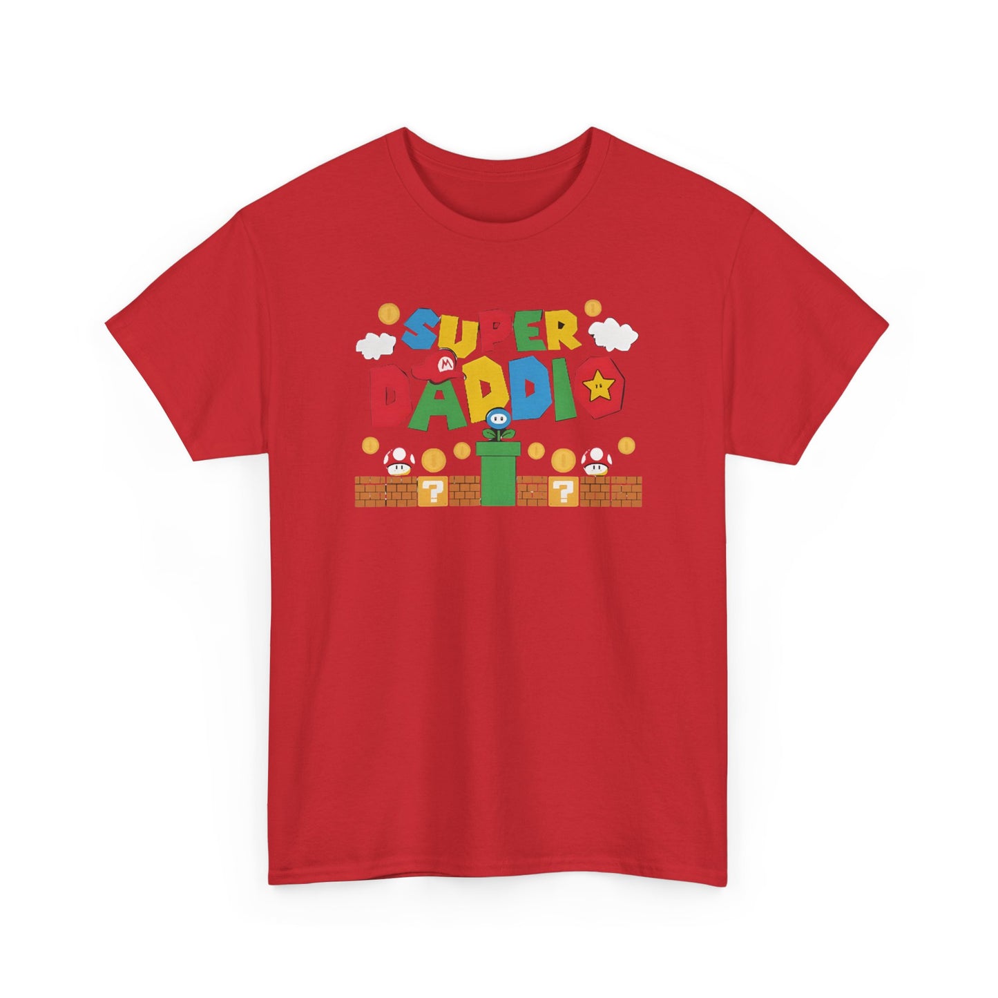 Super Daddio T-Shirt – Funny Retro Gaming Dad Shirt, Father’s Day Gift Tee