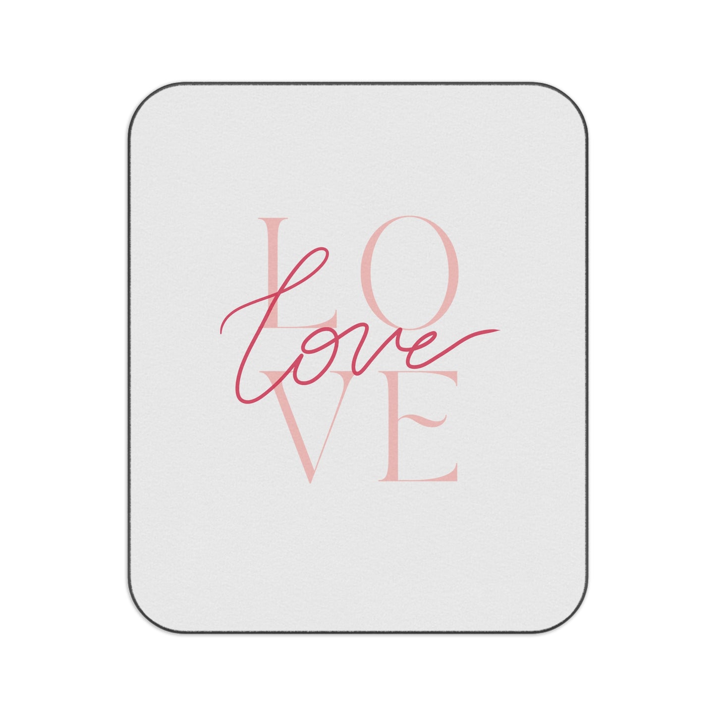 I Love Printed Valentine Picnic Blanket for Her