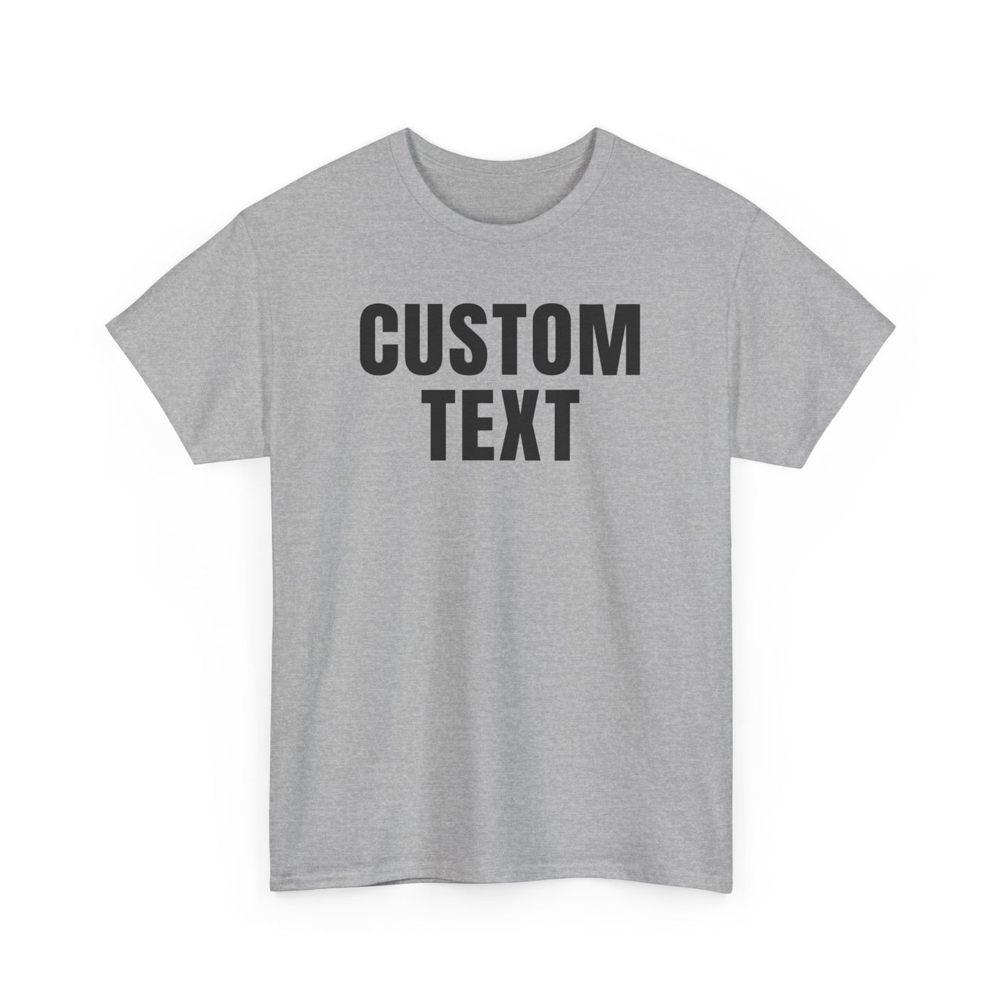 Custom Text Personalized Tshirt for Birthday Gift, for Him & Her