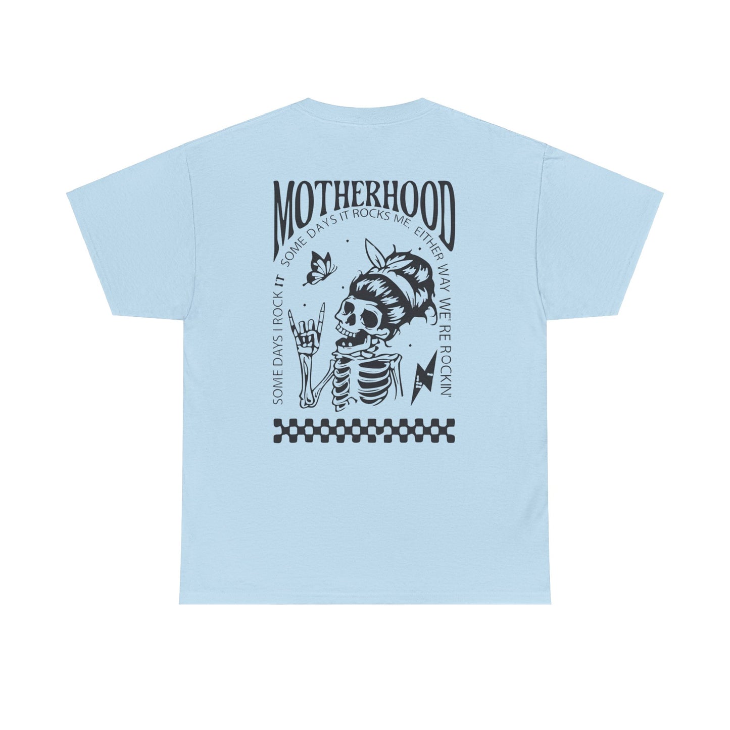 Motherhood Two Side Printed Tshirt for Mom, Mother's Day Gift