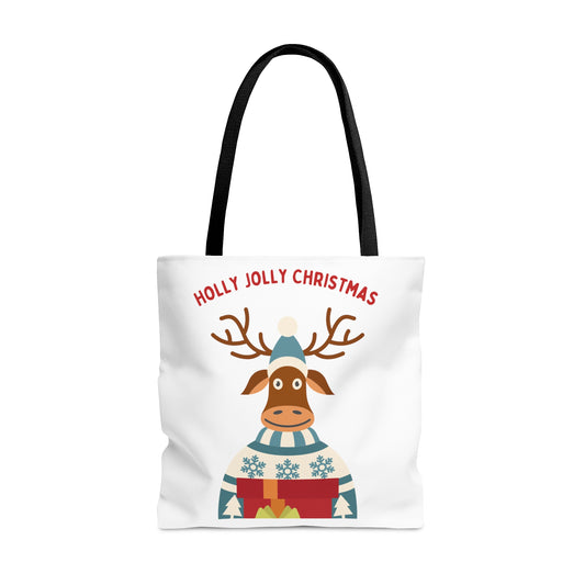 Holly Jolly Christmas Tote Bag