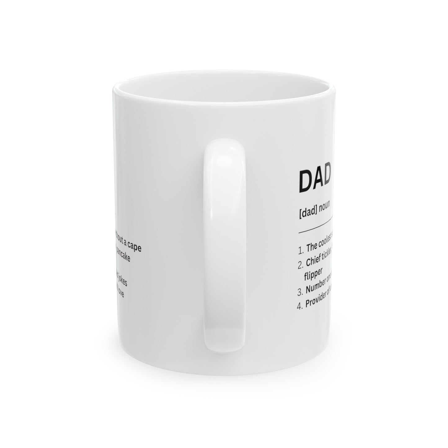 Dad Definition Ceramic Mug (11oz, 15oz) for Father