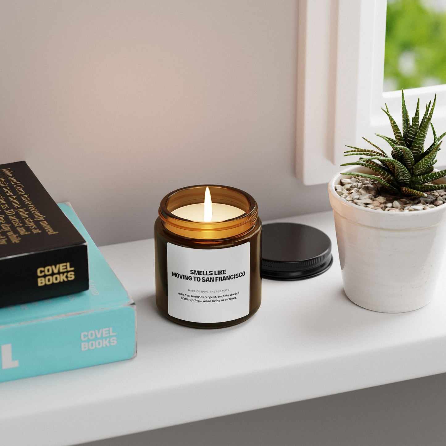 Smells Like Moving to San Francisco Candle, Housewarming Gift for Her