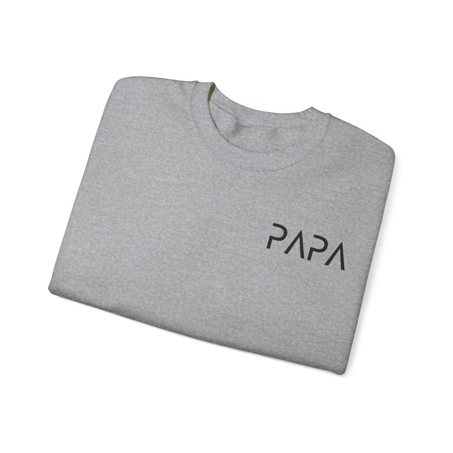 Papa Printed Sweatshirt, Gift for Father