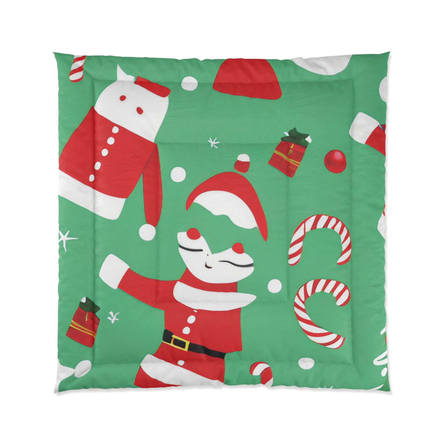 Cozy Christmas Comforter – Lightweight 100% Polyester Blanket
